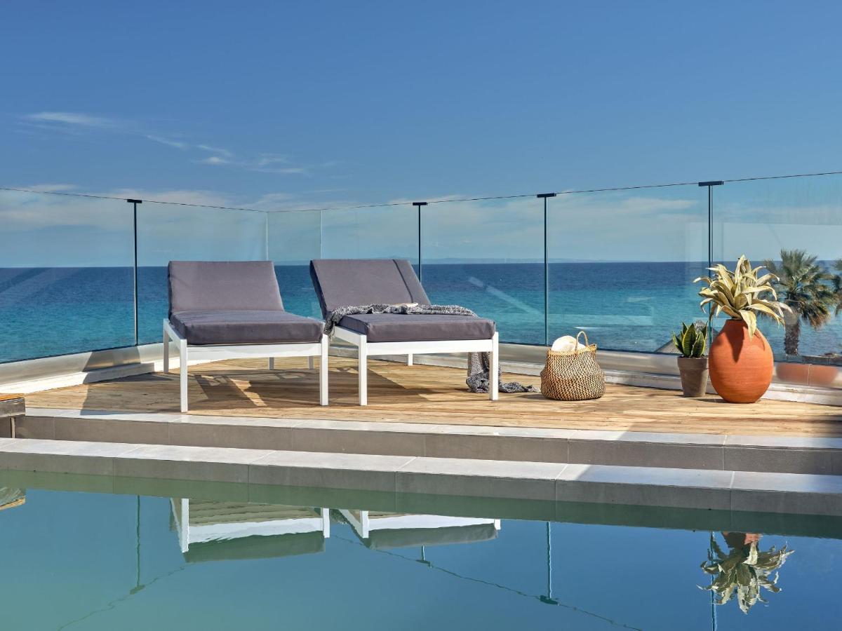 Oceanis Suites With Private Heated Pools And Sea View, By Zantewize Kypseli Exteriér fotografie