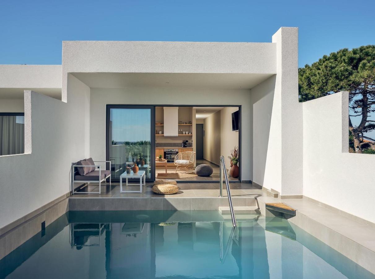 Oceanis Suites With Private Heated Pools And Sea View, By Zantewize Kypseli Exteriér fotografie