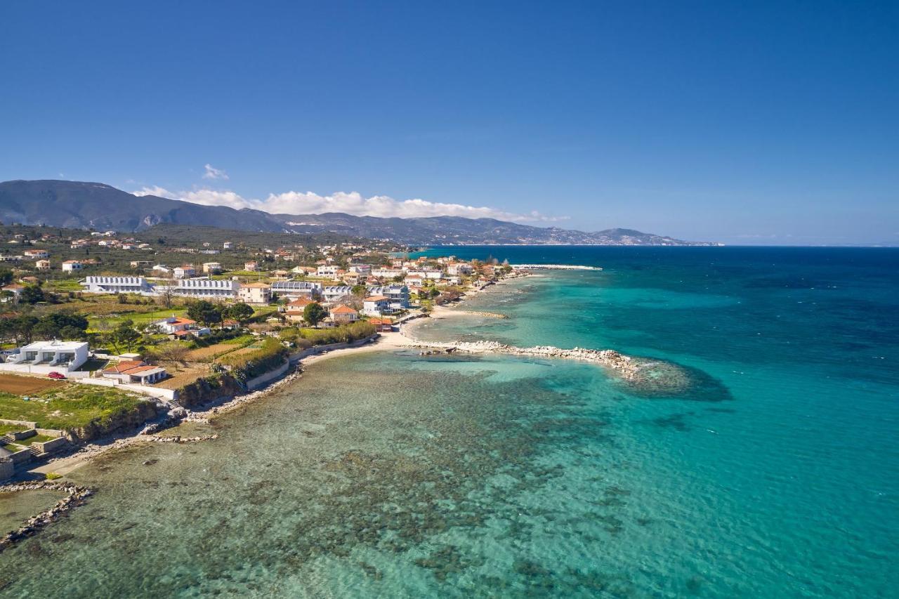Oceanis Suites With Private Heated Pools And Sea View, By Zantewize Kypseli Exteriér fotografie